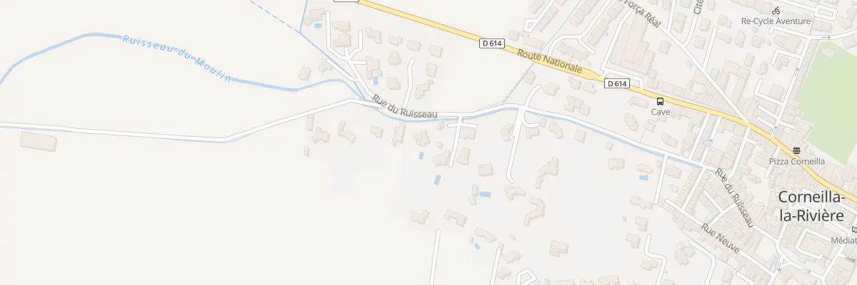 Plan du 57 Rue du Ruisseau à Corneilla-la-Rivière