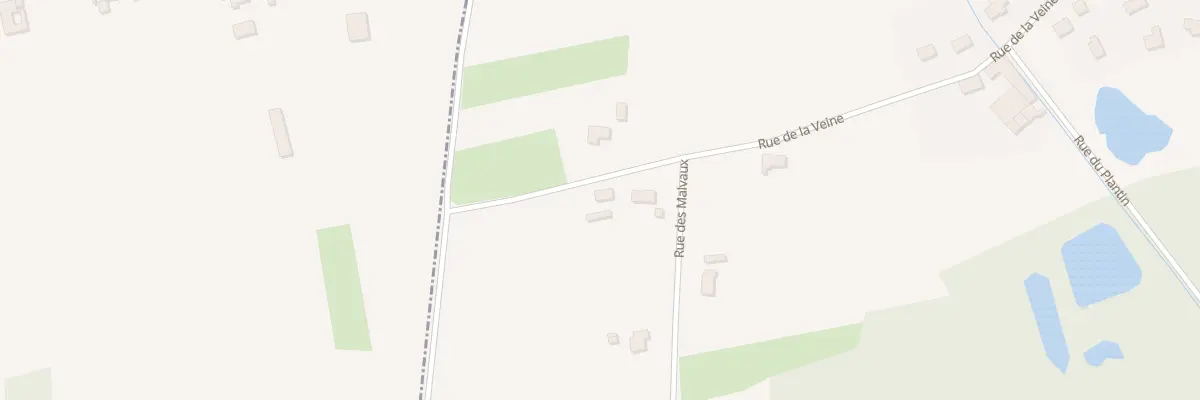 Plan du 300 Rue de la Veine à Festubert