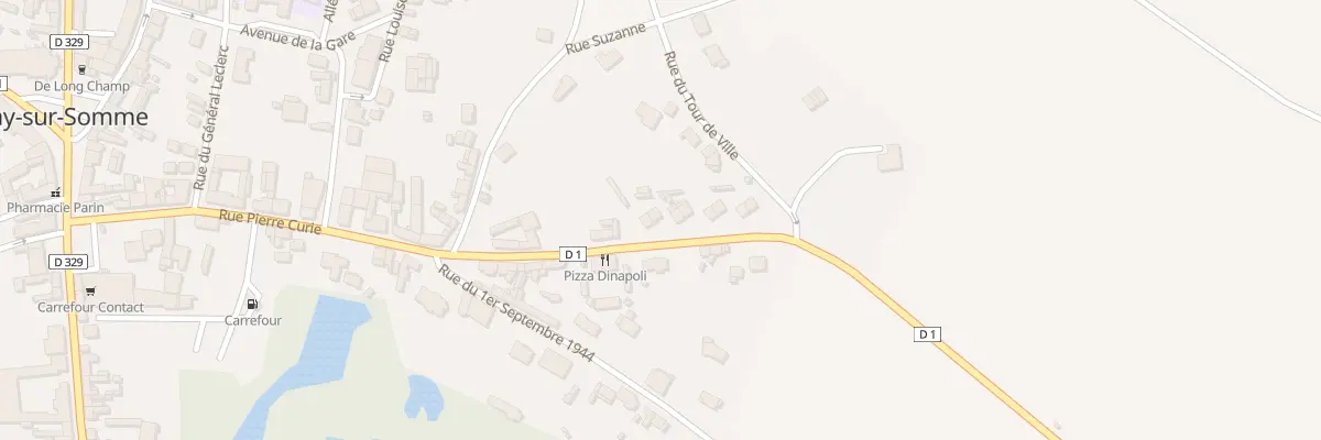 Plan du 7 Rue Francois Mitterrand à Bray-sur-Somme