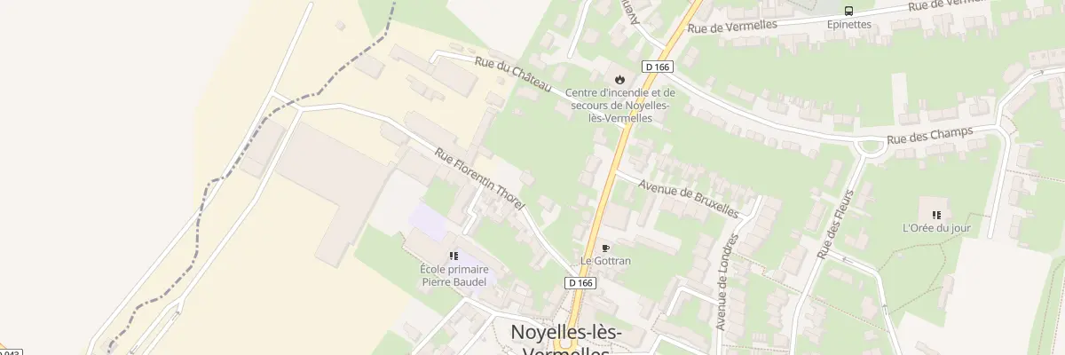 Plan du 2 Rue Florentin Thorel à Noyelles-lès-Vermelles