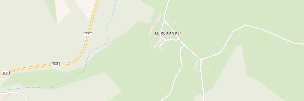 Plan du 5153 Le Redondet à Cisternes-la-Forêt