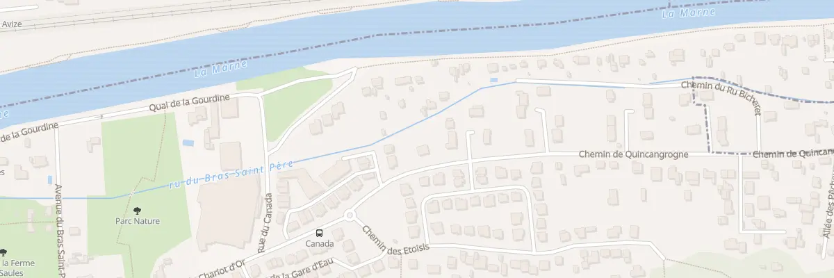 Plan du 2 Che de Quincangrogne à Lagny-sur-Marne