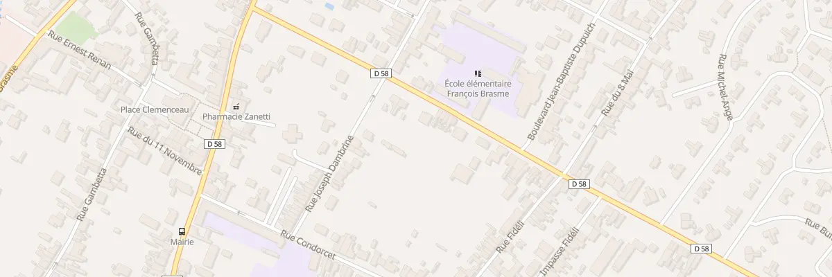 Plan du 24 Rue Edmond Debeaumont à Bully-les-Mines