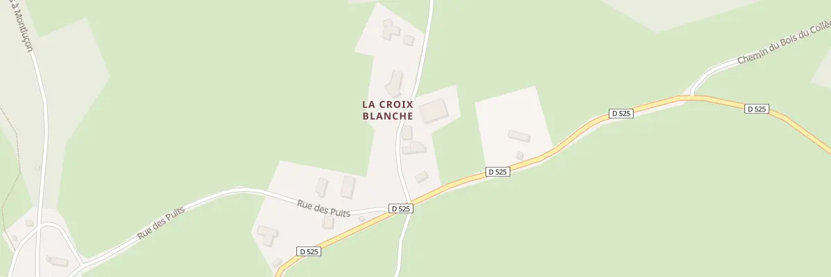 Plan du 5078 La Croix Blanche à La Cellette