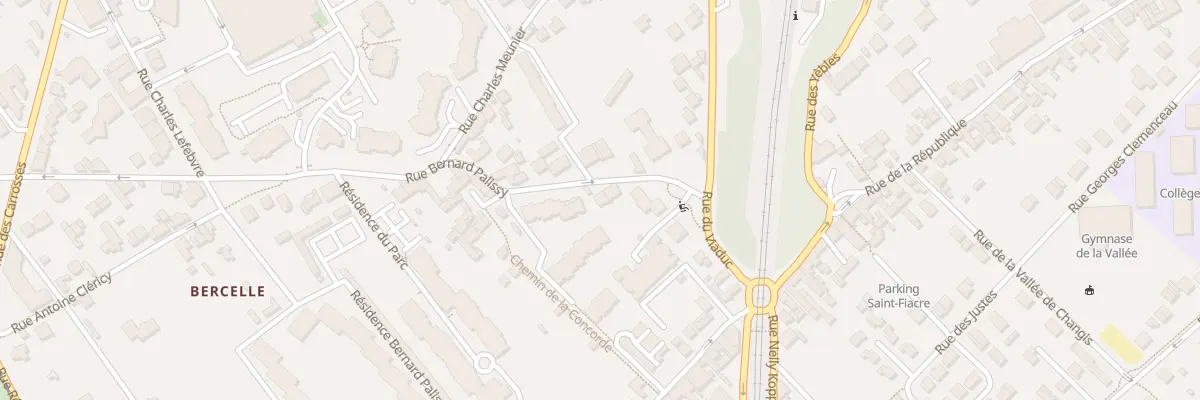 Plan du 64 Rue Bernard Palissy à Avon