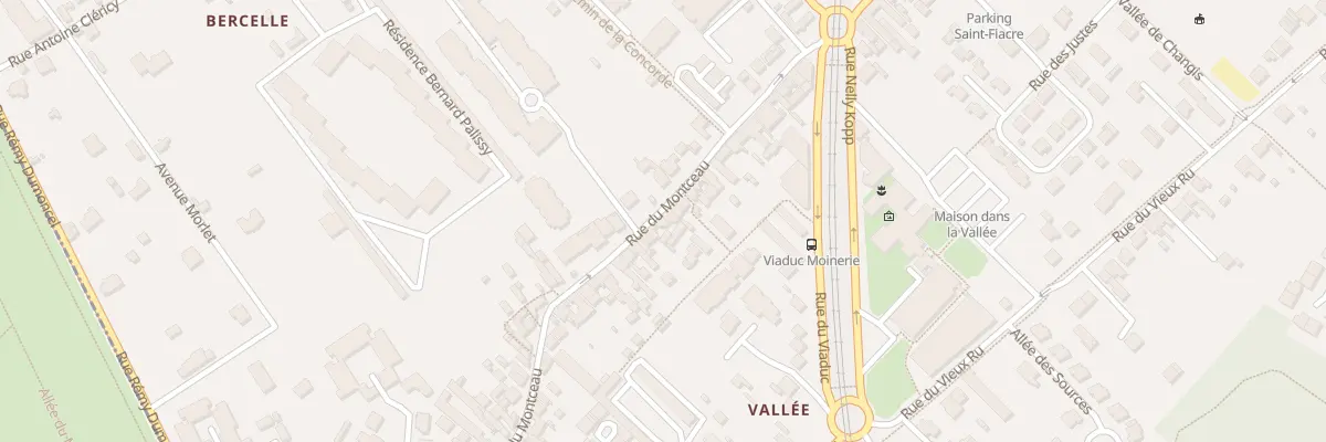 Plan du 88 Rue du Montceau à Avon