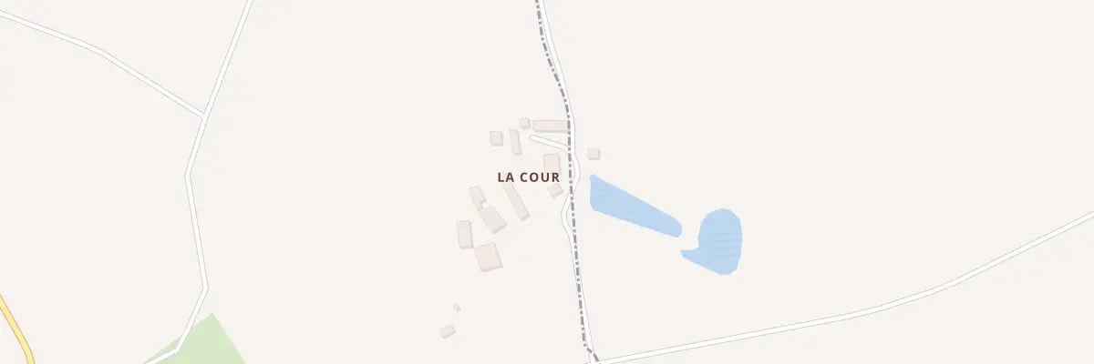Plan du 5232 La Cour à Pierrefitte-ès-Bois