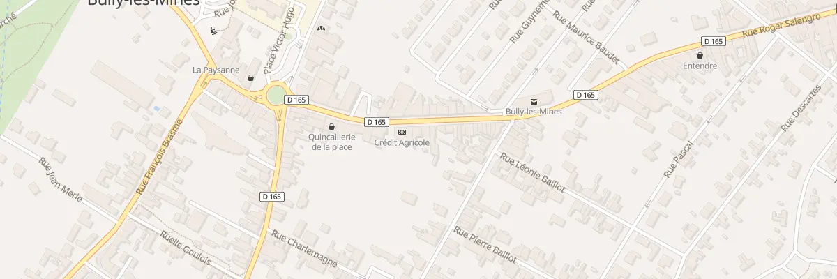 Plan du 16 Rue Roger Salengro à Bully-les-Mines