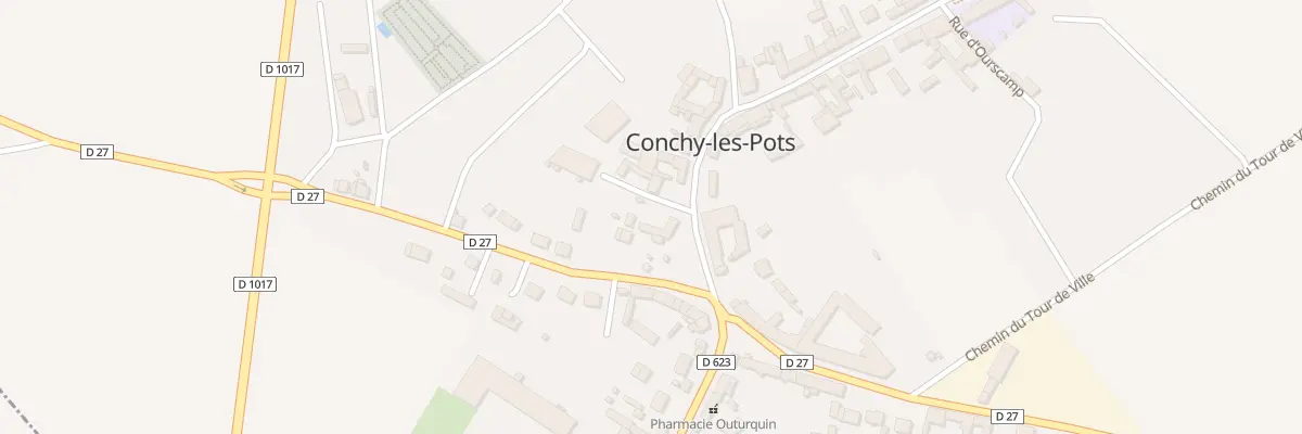 Plan du 25 Rue de Flandre à Conchy-les-Pots