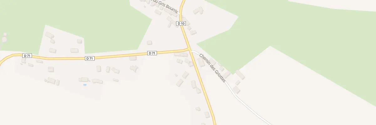 Plan du 33 Rte de Dun sur Auron à Baugy