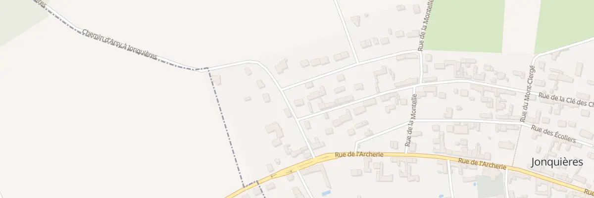Plan du 50 Rue de la Clé des Champs à Jonquières