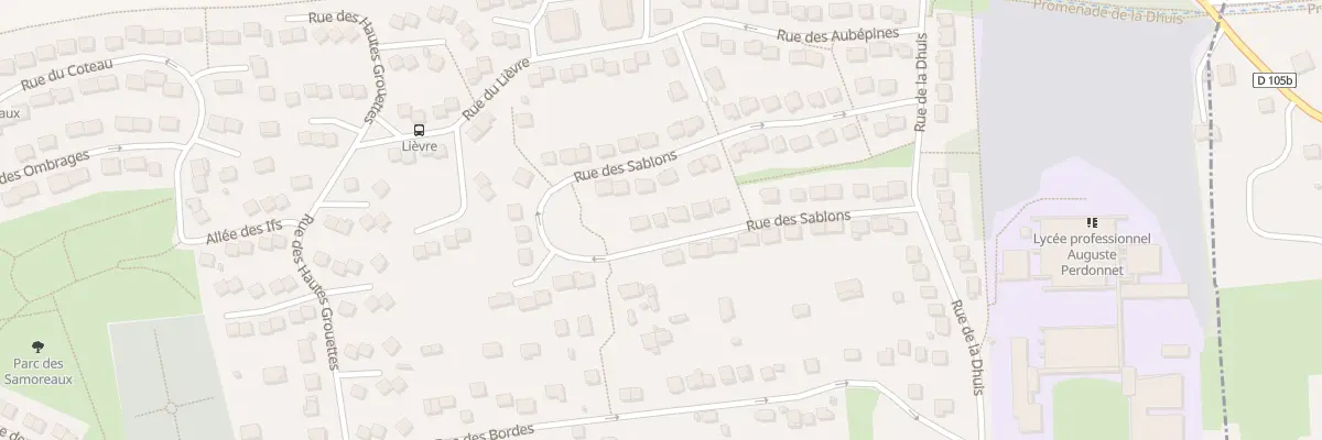 Plan du 22 Rue des Sablons à Thorigny-sur-Marne