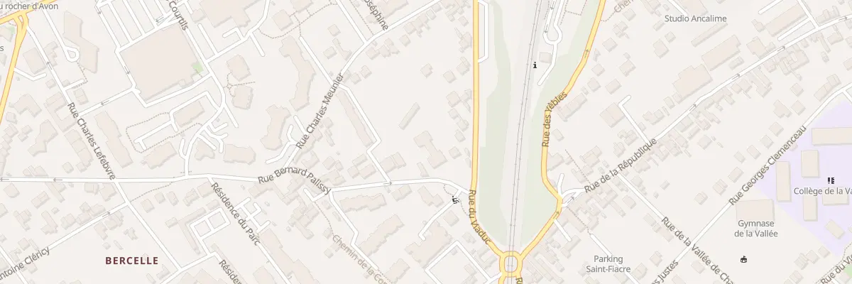 Plan du 65 Rue Bernard Palissy à Avon
