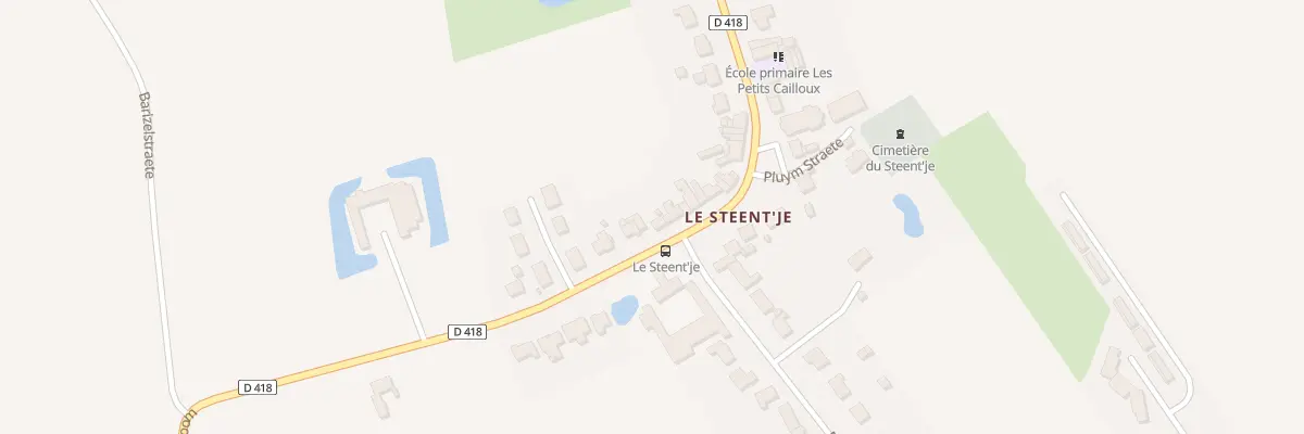 Plan du 3600 Rue Pluym Straete à Bailleul
