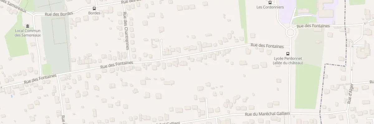 Plan du 82B Rue des Fontaines à Thorigny-sur-Marne