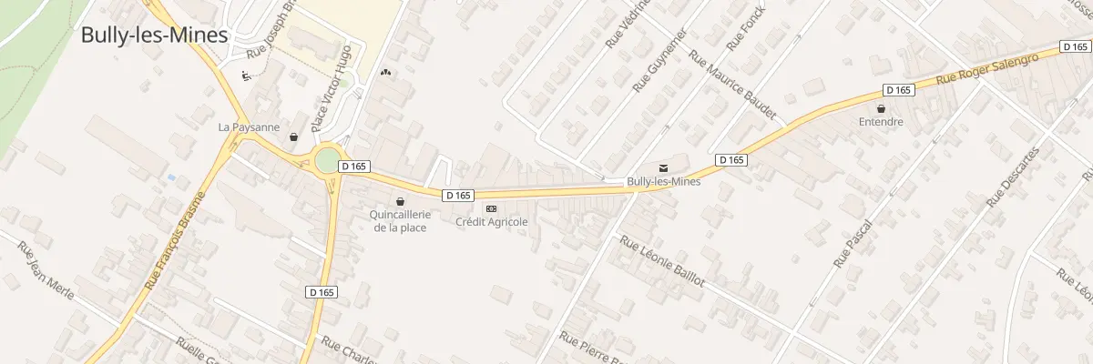 Plan du 23 Rue Roger Salengro à Bully-les-Mines