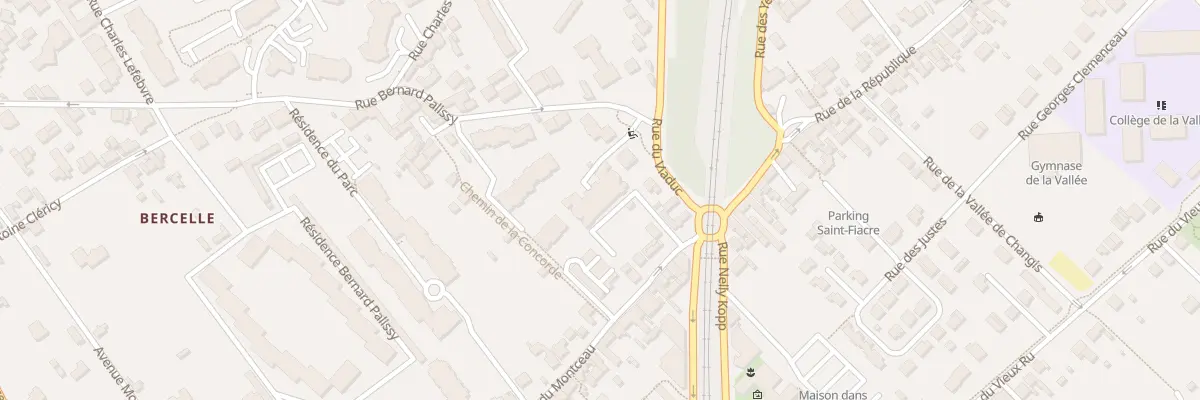 Plan du 70 Rue Bernard Palissy à Avon