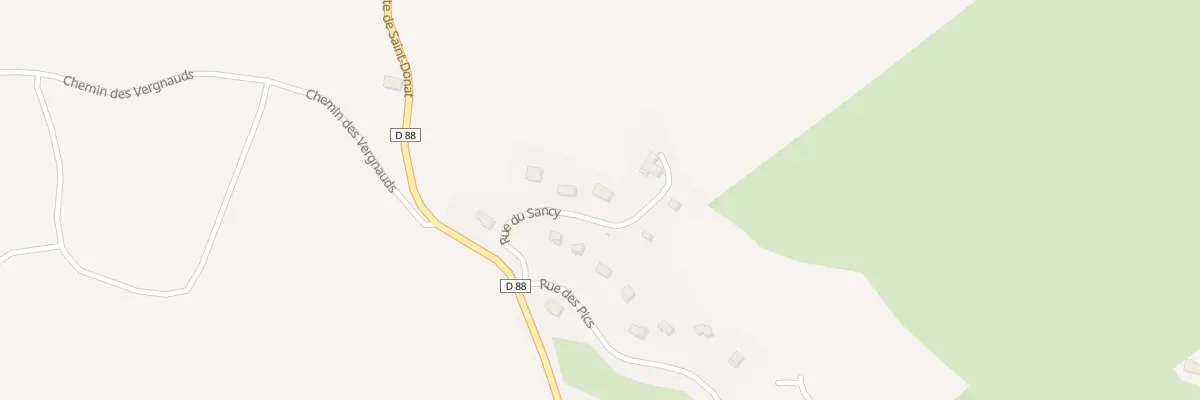 Plan du 5201 Les Communaux de Saint Gen à Saint-Genès-Champespe