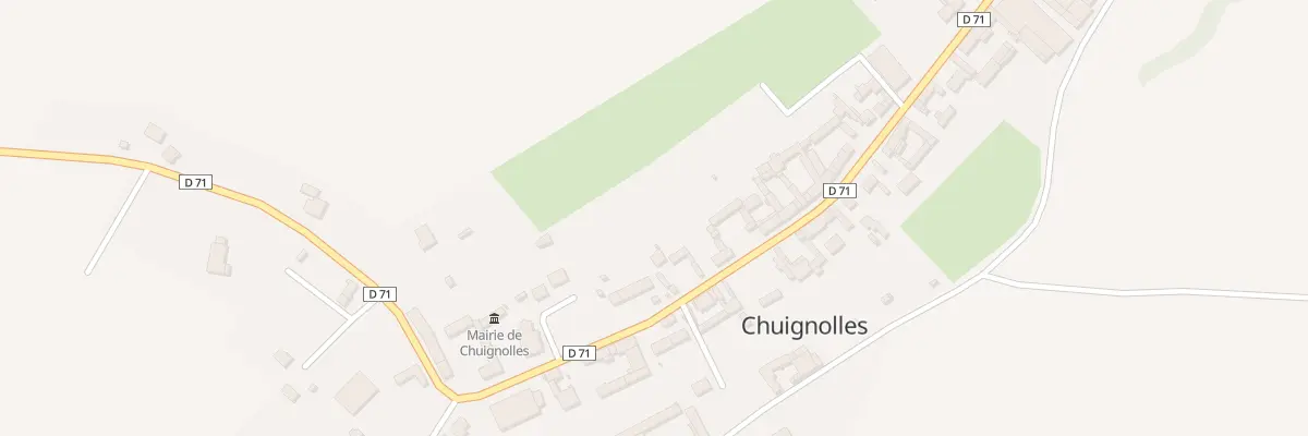 Plan du 19 Gr Grande Rue à Chuignolles