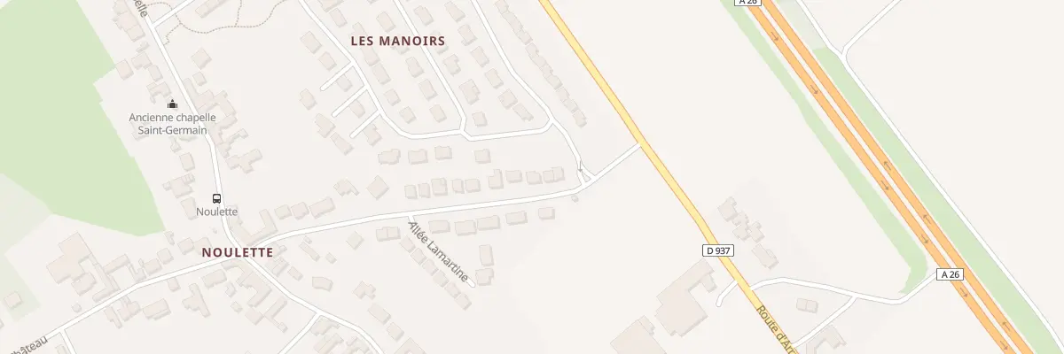 Plan du 34 Rue Zeffe à Aix-Noulette
