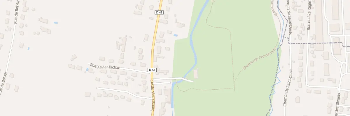 Plan du 27 Rue du Vieux Bourg à Villemandeur