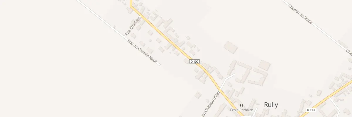 Plan du 9 Rue de Chamicy à Rully