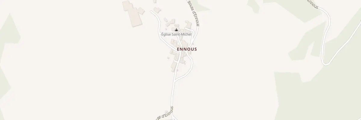 Plan du 5116A Ennous à Saint-Juéry