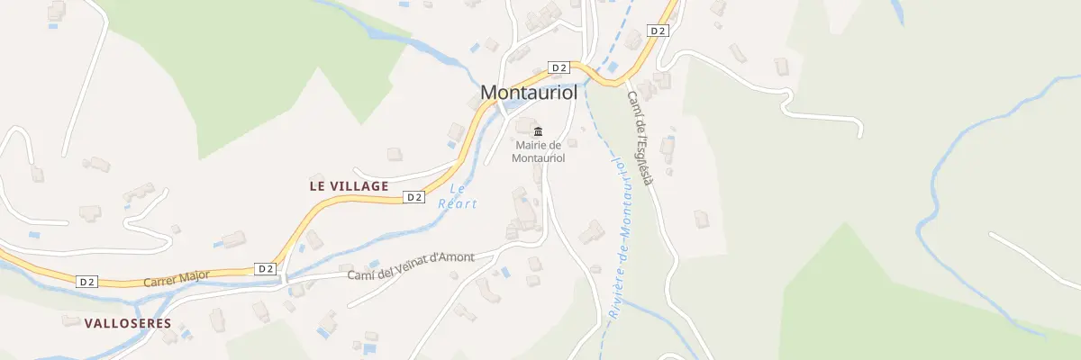 Plan du 180 Camí del Veïnat d’Amont à Montauriol