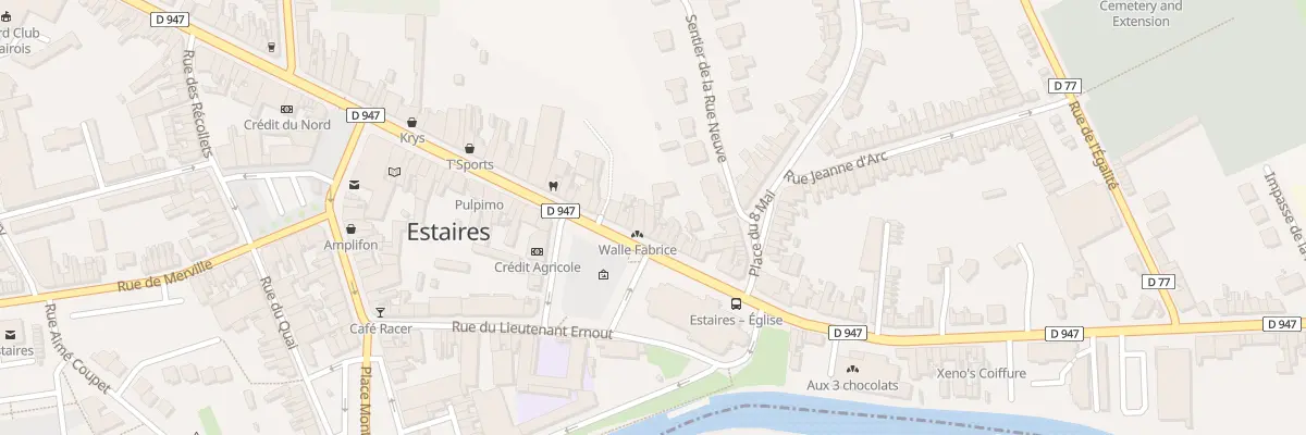 Plan du 67 Rue du General de Gaulle à Estaires