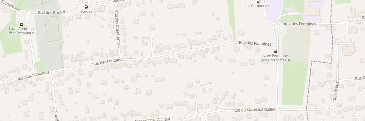 Plan du 84 Rue des Fontaines à Thorigny-sur-Marne