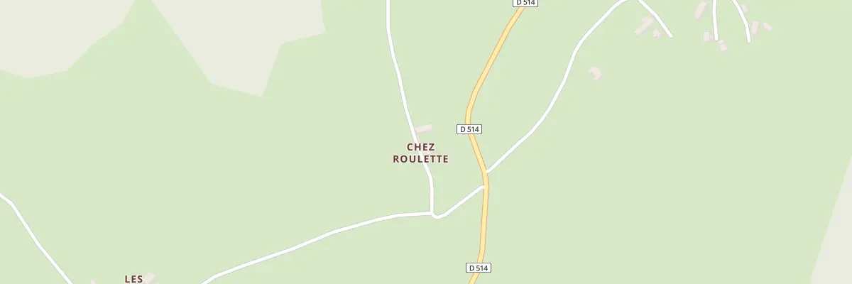 Plan du 5131 Chez Roulette à Virlet