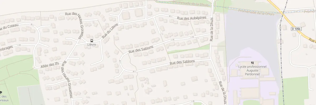 Plan du 34 Rue des Sablons à Thorigny-sur-Marne