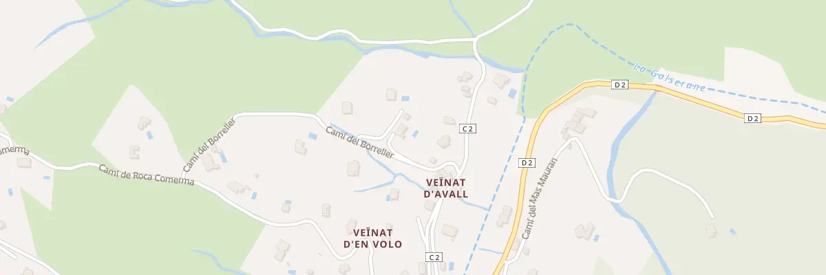 Plan du 87 Au Village à Montauriol