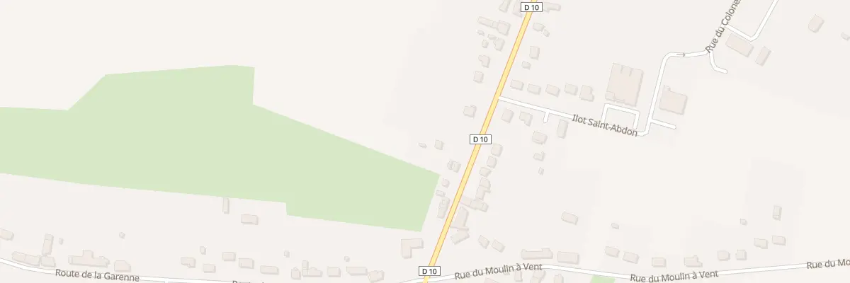 Plan du 29 Rue de la Croix St Abdon à Baugy