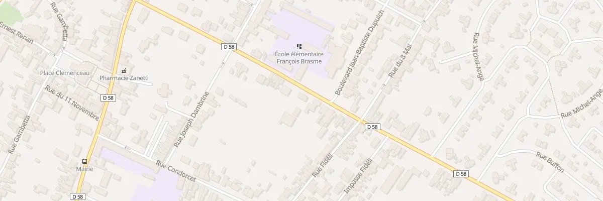 Plan du 38 Rue Edmond Debeaumont à Bully-les-Mines