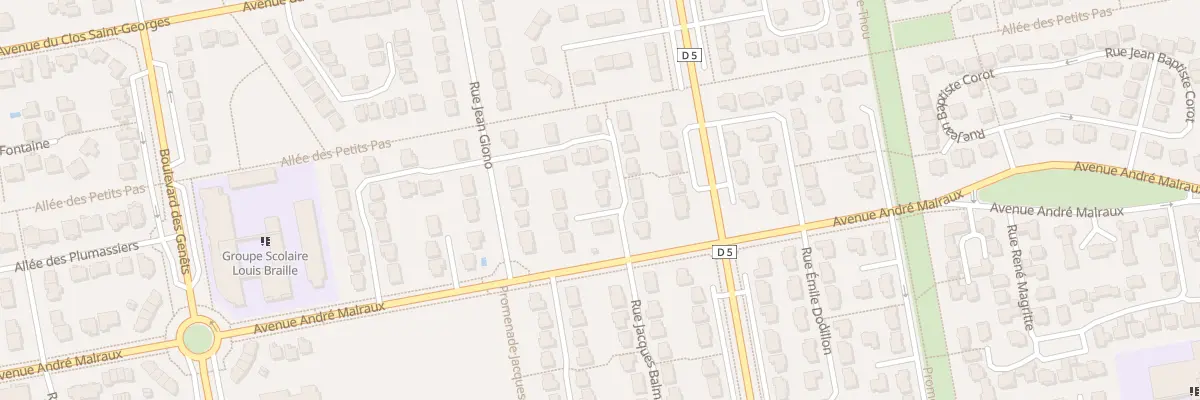 Plan du 2 Rue Henri Desgrange à Bussy-Saint-Georges