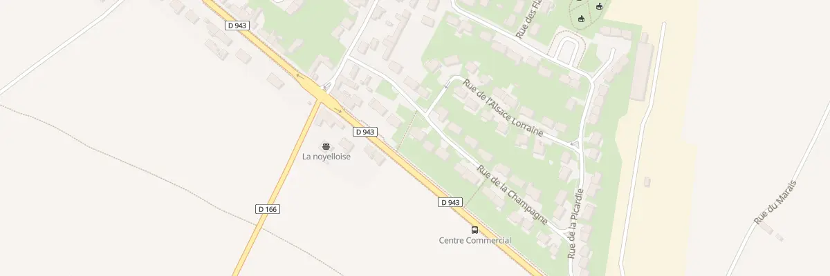 Plan du 21 Rue de la Champagne à Noyelles-lès-Vermelles