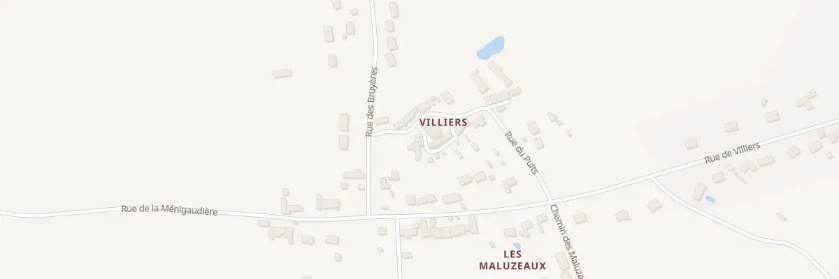 Plan du 9030A Villiers à Châtillon-sur-Loire