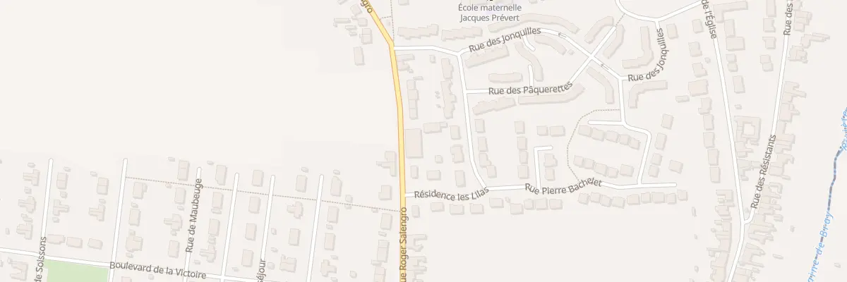 Plan du 21 Rue Roger Salengro à Annequin