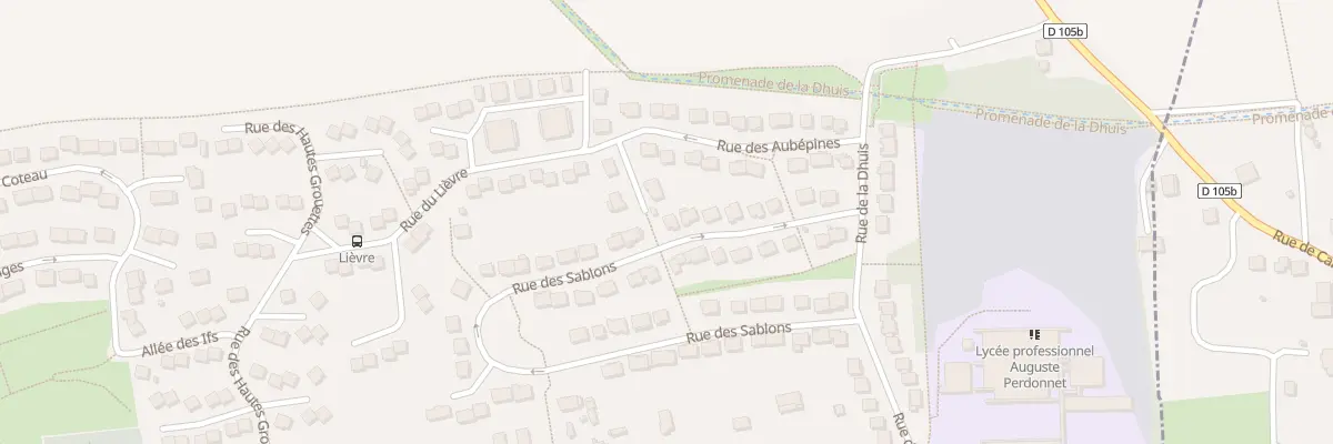 Plan du 57 Rue des Sablons à Thorigny-sur-Marne