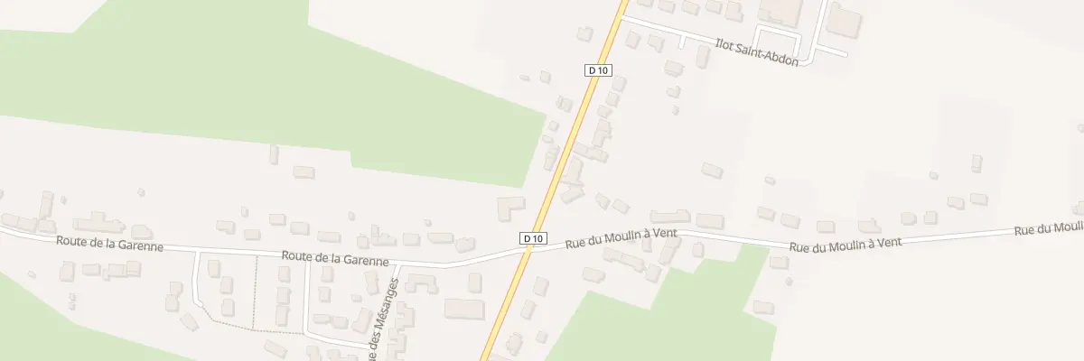 Plan du 37 Rue de la Croix St Abdon à Baugy