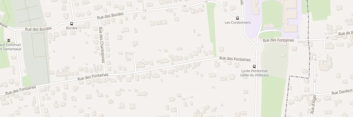 Plan du 77 Rue des Fontaines à Thorigny-sur-Marne