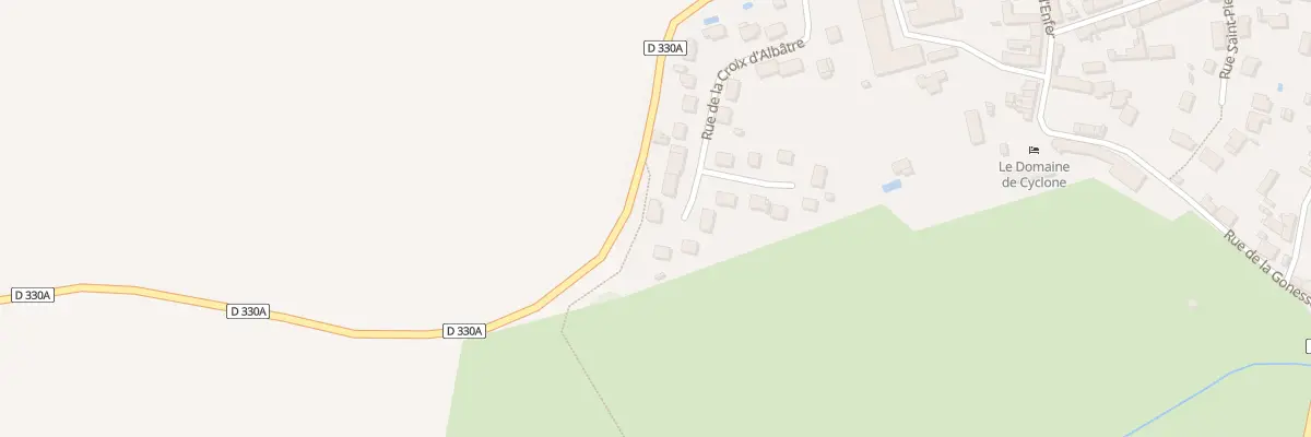Plan du 20 Rue de la Croix d’Albatre à Baron