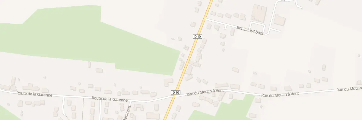 Plan du 35 Rue de la Croix St Abdon à Baugy