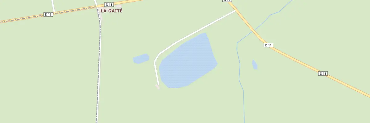 Plan du 5500 La Gaite à Hérisson