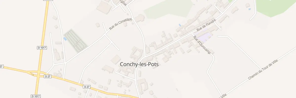 Plan du 35 Rue de Flandre à Conchy-les-Pots