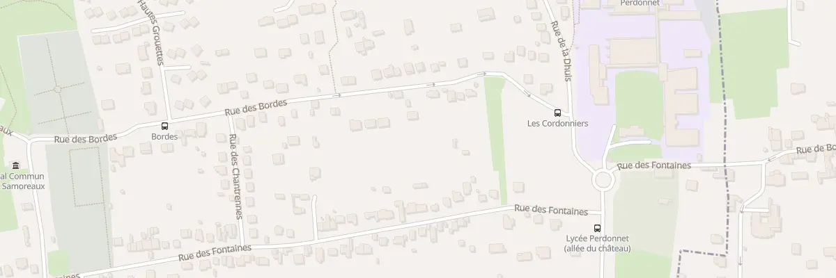 Plan du 56 Rue des Bordes à Thorigny-sur-Marne