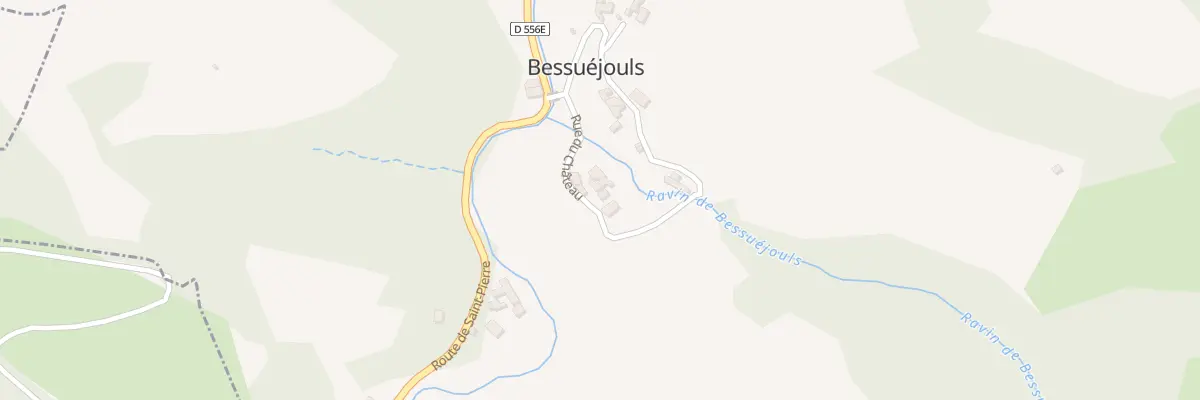 Plan du 115 Rue du Chateau à Bessuéjouls