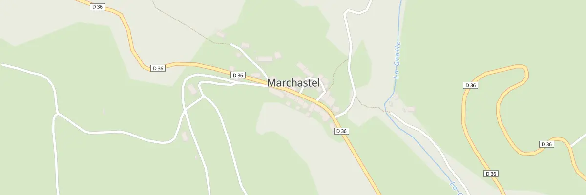 Plan du 8 Rte de Largnac à Marchastel
