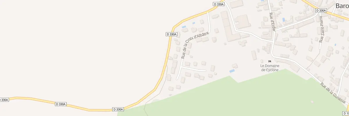 Plan du 23 Rue de la Croix d’Albatre à Baron